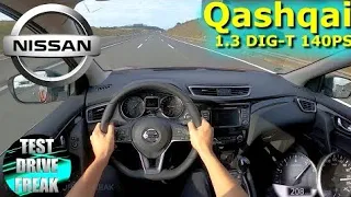 2020 Nissan Qashqai 1.3 DIG-T 140 PS TOP SPEED AUTOBAHN DRIVE POV