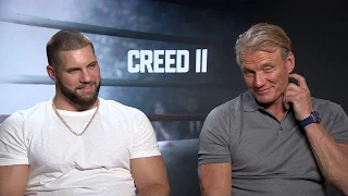 TBB Talks to... Dolph Lundgren & Florian Munteanu stars of Creed II