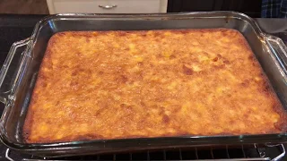 Corn Pudding: Delicious Mildly Sweet Vegetable Side-dish