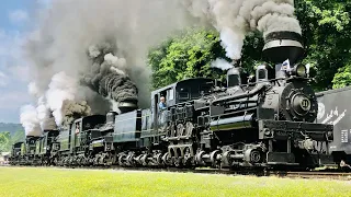 Cass Scenic Railroad: Parade of Steam 6-17-2023