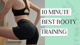 10 MIN BEST BOOTY TRAINING  - No Equipment, On The Floor