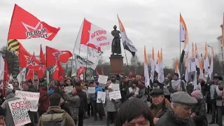 Защитим Москву. Митинг на Суворовской площади