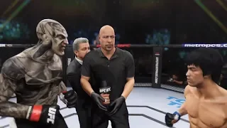 Jeepers Creepers vs. Bruce Lee (EA Sports UFC 2) - CPU vs. CPU