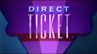 Direct Ticket Feature Presentation Intro Recorded on VHS