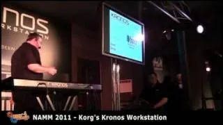 NAMM 2011: Korg Demonstrate the Kronos Workstation