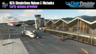 MSFS 2020 | PREVIEW: NZA Simulations Nelson & Motueka scenery for Microsoft Flight Simulator 2020