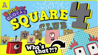 Continued! Numberblocks Square Club 4! Building Numberblock 441, 576 & More