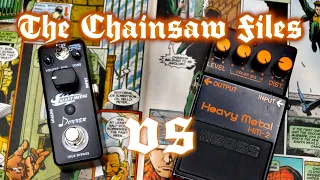 Mini clone under 50 bucks? The Chainsaw Files - Donner Giant Metal vs Boss HM-2