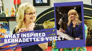 What Inspired Bernadette's Voice? | Bazinga Cooper & Penny