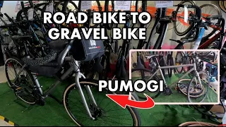 Convert Classic Road Bike to Gravel Bike (Biglang Pogi)