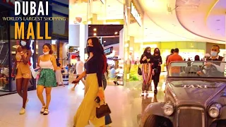 Dubai Mall Walking Tour 2021 4K | The World’s Largest Mall | Dubai Mall Weekend Shopping
