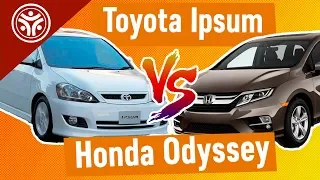 Toyota Ipsum - конкурент Honda Odyssey - лучше ли он?  - Обзор авто от РДМ-Импорт