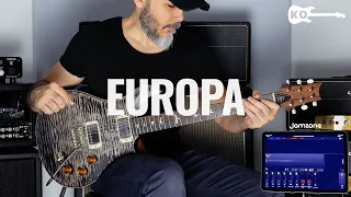 Santana - Europa (Earth's Cry Heaven's Smile) - Electric Guitar Cover by Kfir Ochaion - Jamzone App