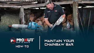 How To Maintain Your Chainsaw Bar | ProKut Bar & Chain