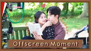 Kim Soohyun (김수현) and Kim Jiwon (김지원) with off-screen moment ❤️ | Queen of Tears (눈물의 여왕) 💍