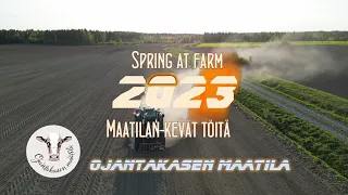 Spring at farm -  Kylvöä, lannoitusta ja muita peltotöitä