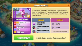 Will you get Lovergirl Dragon? - Dragon Mania Legends