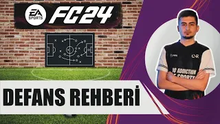 EA FC 24 (FIFA 24) DEFANS NASIL YAPILIR ?  EN ETKİLİ DEFANS YÖNTEMLERİ !!