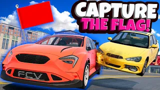 Car Capture The Flag is Pure CHAOS in BeamNG Drive Mods!