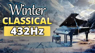 Winter Classical Piano in 432Hz