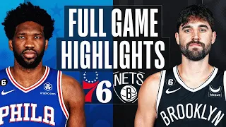 Philadelphia 76ers vs. Brooklyn Nets Full Game Highlights | Feb 11 | 2022-2023 NBA Season