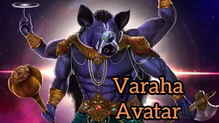 Varaha avatar Vs Hiranyksha for earth #shorts