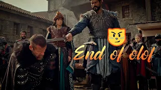 End of Olof | Kurulus Osman Season 4 | Osman Ghazi @kurulusosmaninsights