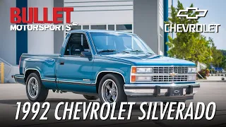 1992 Chevrolet Silverado | [4K] | Blue Thunder 383 Stroked.