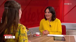 Alma Deutscher Performance & Interview on Good Morning Austria ORF2 6/9/2023.