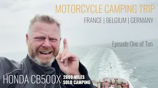 Ep1 France Belgium Germany Motorcycle Trip
