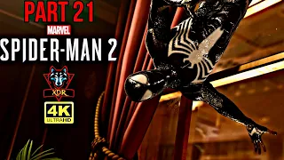 Spider Man 2 Gameplay Walkthrough Part 21 - No Commentary (4K 60FPS PS5)