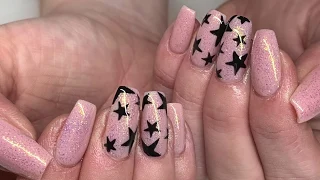 ⭐️ EASY STAR DESIGN • Nail Art Tutorial • Nailed It Beauty ⭐️