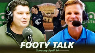 Roo & Joey | Is Carlton's Model Sustainable? Scrap The Draw, Who's In Your Top 8 | Footy Talk AFL