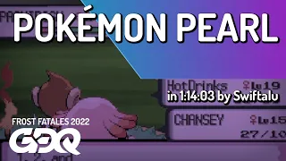 Pokémon Pearl by Swiftalu in 1:14:03 - Frost Fatales 2022