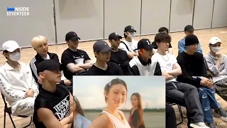 Seventeen reacting to New Jeans - Hype Boy [performance]