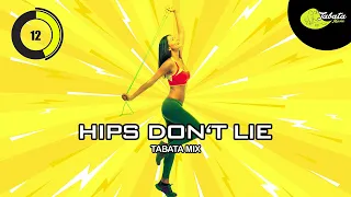 Tabata Music - Hips Don't Lie (Tabata Mix) w/ Tabata Timer