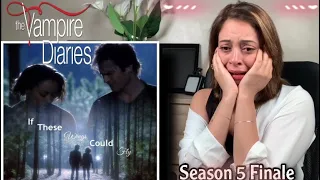 Saddest Finale ever 😭The Vampire Diaries~ S05E22| ''Home''♡First time  Reaction&Review♡