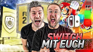 FIFA 20:Bissel FIFA + Paar PACKS und SWITCH SPIELEABEND 😱🔥