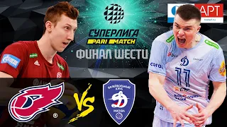 07.04.2021🔝🏐 "FAKEL" vs "Dynamo Moscow" | Men's Volleyball SuperLeague Parimatch | FINAL 6