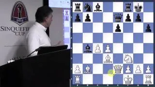 Seirawan vs. Korchnoi | Wijk aan Zee | The English - GM Yasser Seirawan