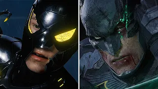 Comparison of Mask Being Destroyed | Gotham Knights vs Marvel's Spider-Man | PS5 - PC