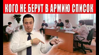 Пригоден или нет? Список болезней, с которыми не берут на службу