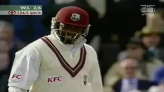 Jason Gillespie sets up Brian Lara and bowls him for a duck!