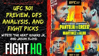 UFC 301 Preview, DFS/Betting Analysis, and Fight Picks