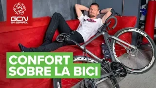 Cómo conseguir más confort sobre nuestra bicicleta