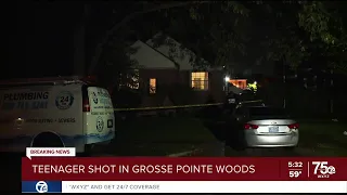 Police investigating shooting of teen in Grosse Pointe Woods