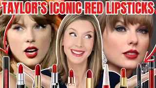 I Tested All of TAYLOR SWIFT’s Red Lipsticks ( + Perfect Red Lip Hacks)
