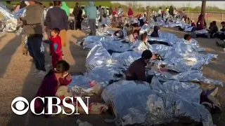 Crowded conditions for migrant children at border facilities