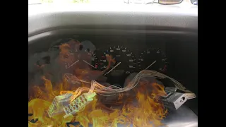 Сгорела приборная панель Т4🔥 The T4 dashboard burned down. What's broken there?