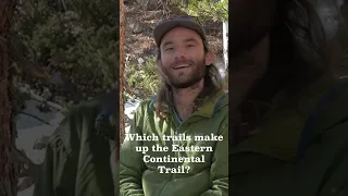 How many trails make up the ECT? #thruhiking #hiking #toughtrek #backpacking